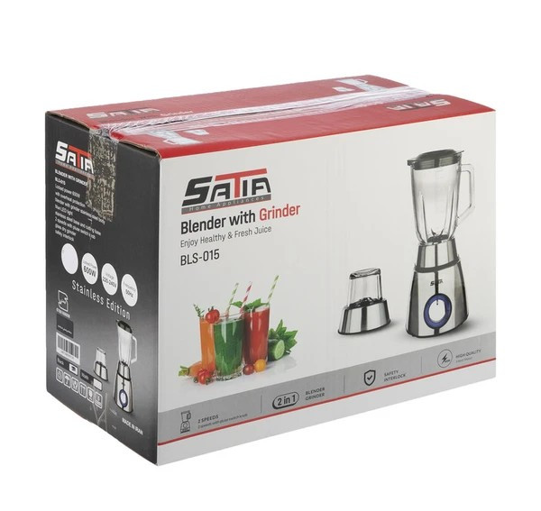 مخلوط کن و آسیاب کن ساتیا مدل BLS-015