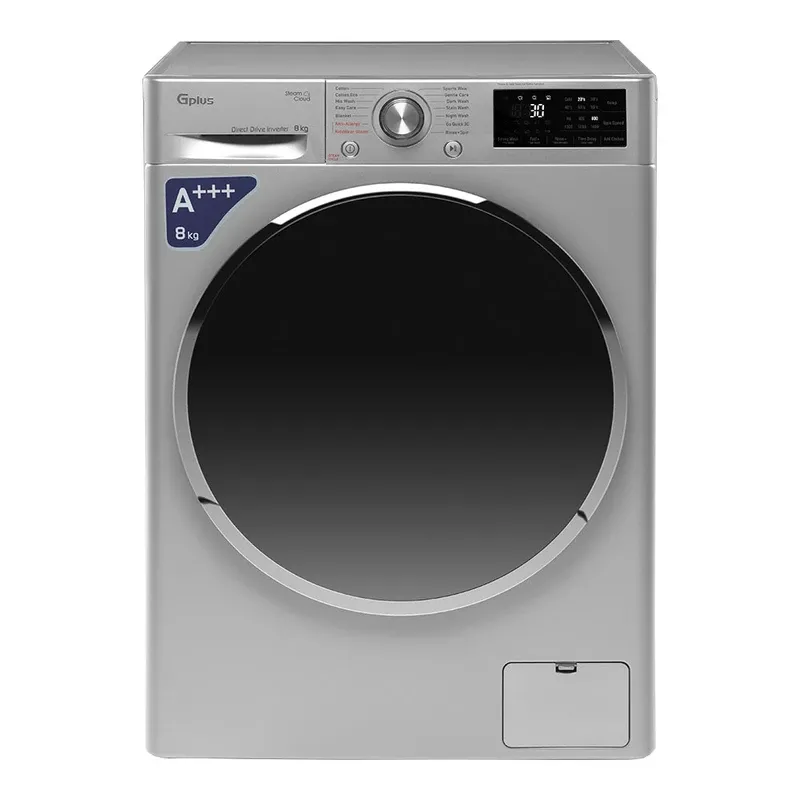 ماشین لباسشویی جی پلاس مدل GWM-L87S ظرفیت 8 کیلوگرم